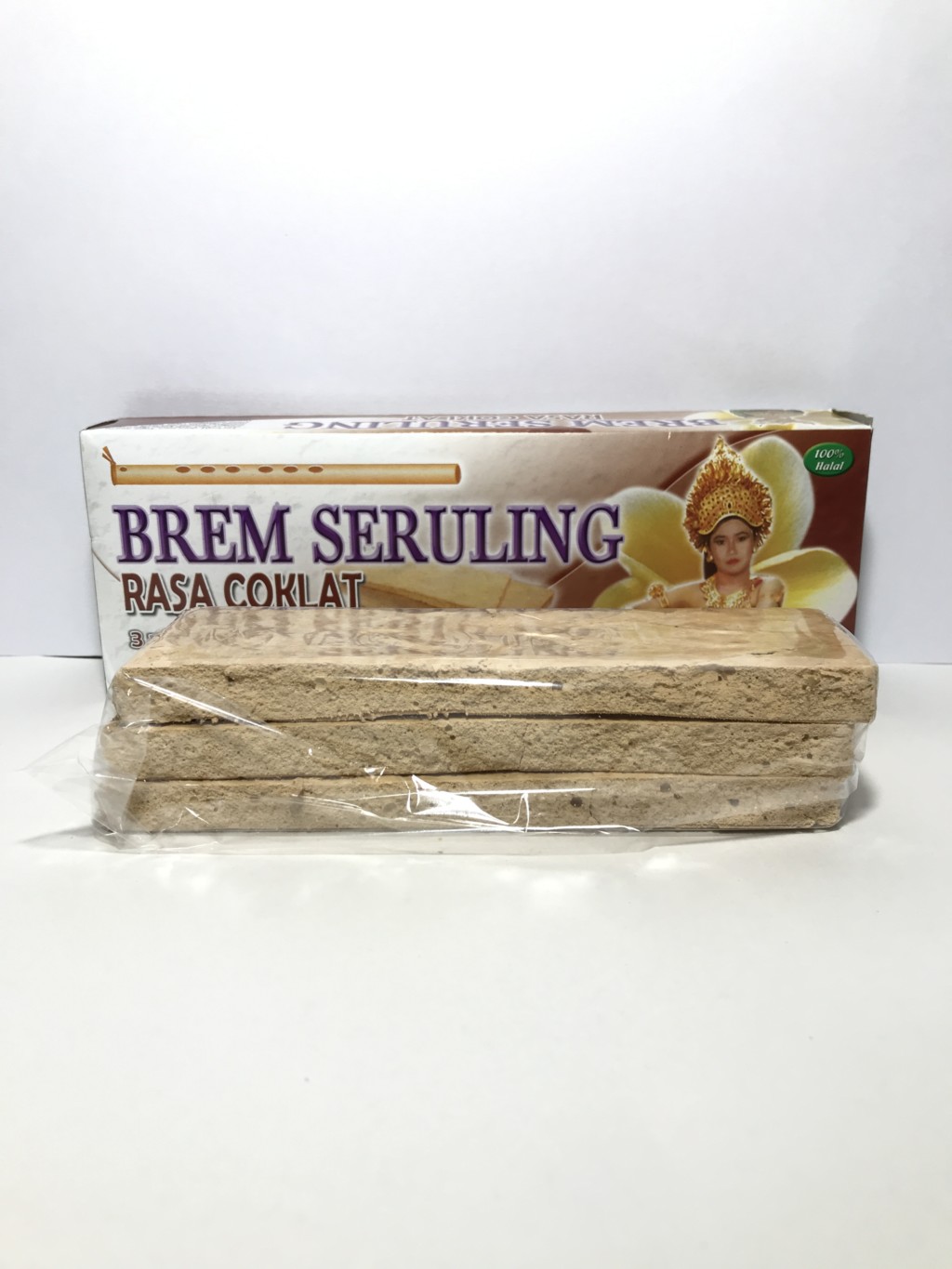 インドネシアの甘酒菓子でRajawaliの『BREM SERULING RASA COKLAT』中身